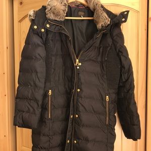 Joules Cherington parka length puffer coat